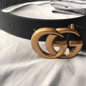 AUTHENTIC GOLD GG BELT